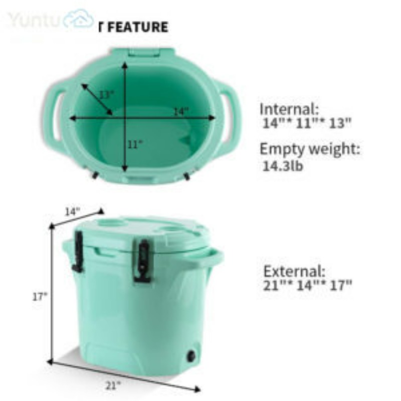 Food Storage In Cooler - 25L Insulated Kayak Cooler Box, Heavy