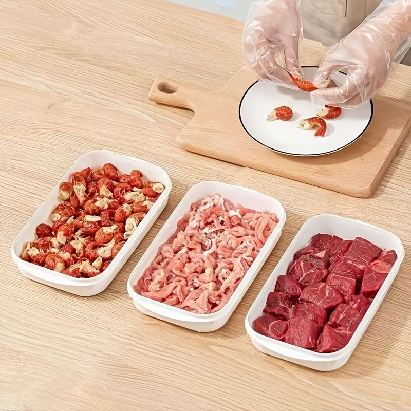 Food Storage Freezer - 1/3/10PC Portable Refrigerator Meat Fresh-Keeping Box