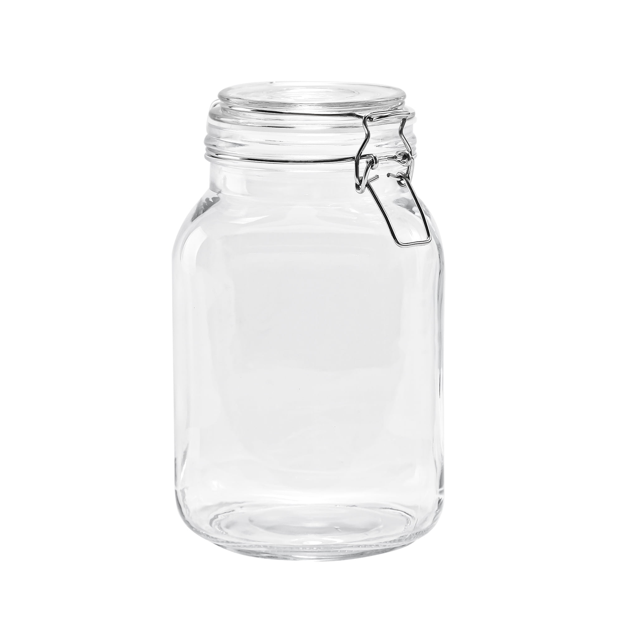 Food Storage Jars - 67 oz Glass Airtight Food Storage