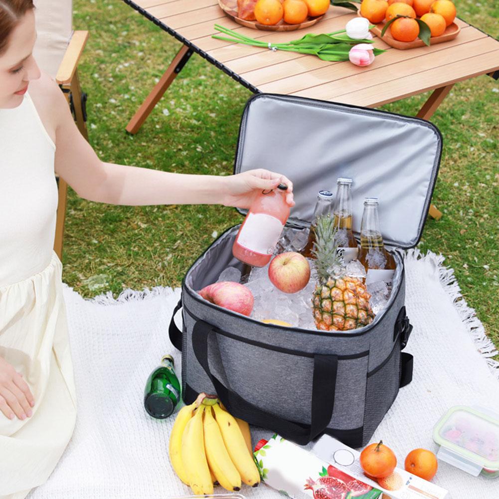 Food Storage In Cooler - 30L Insulated Cooler Bag Oxford Fabric
