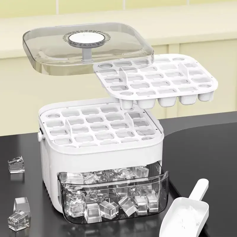 Food Storage Warehouse - Cube Ice Maker with Easy Press