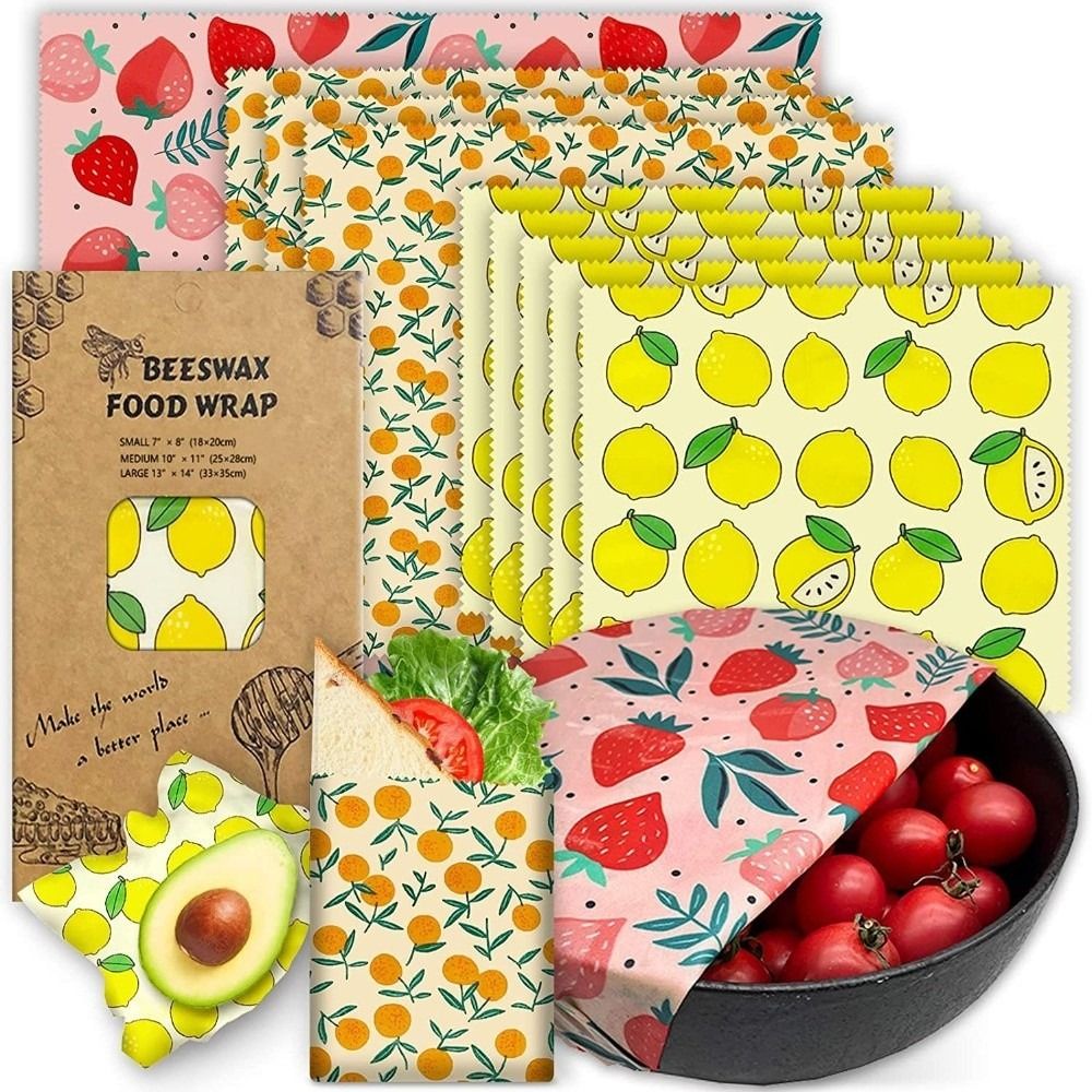 9pcs Multi Size Beeswax Food W - Beeswax Food Wrap review and price