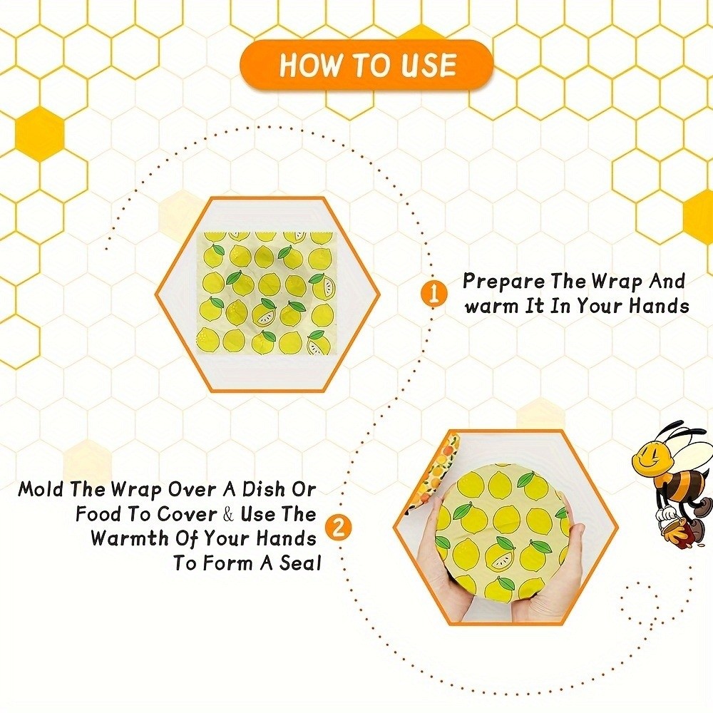 9pcs Multi Size Beeswax Food W - Beeswax Food Wrap review and price