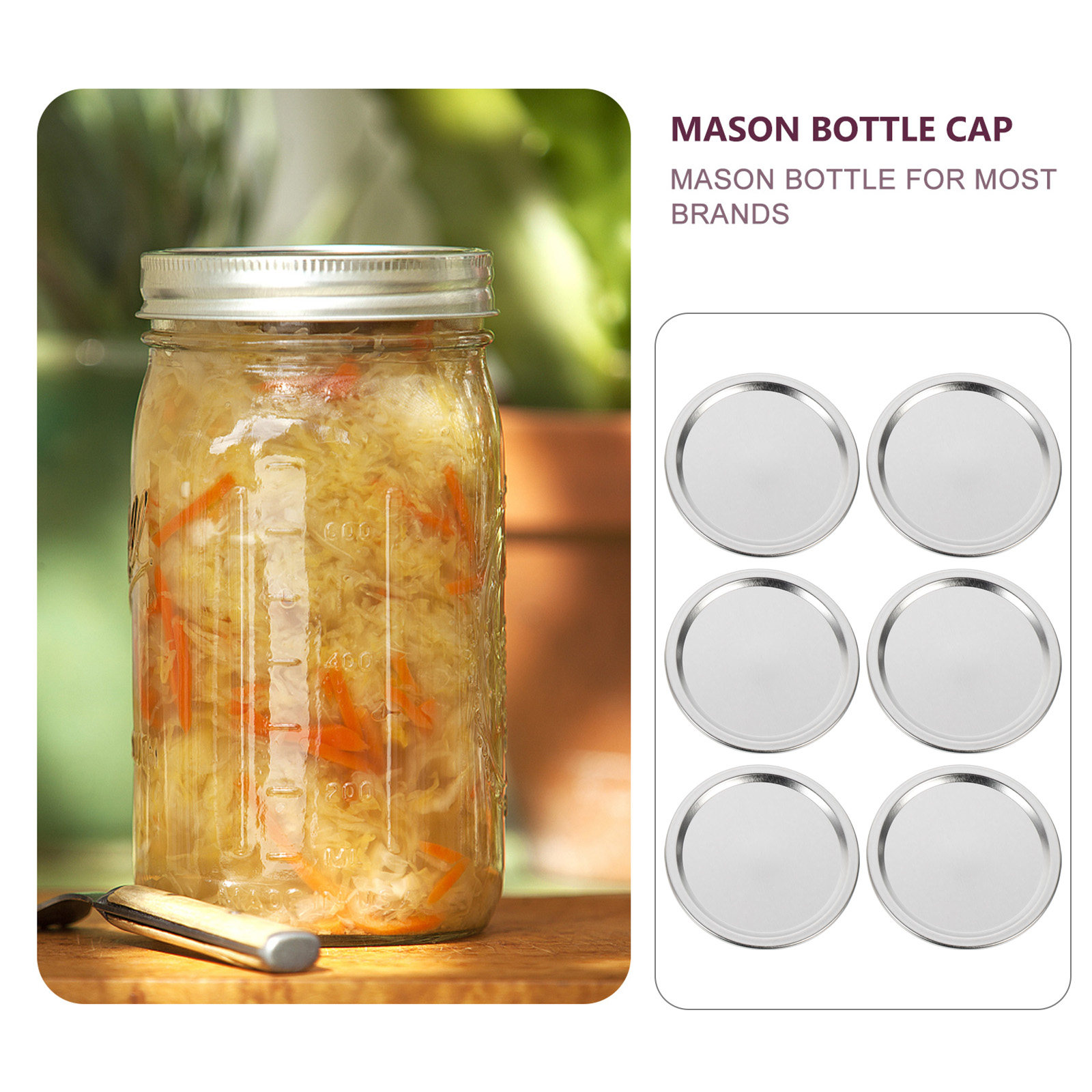 20Pcs Metal Jar Lids Airtight  - Food Storage Jars review and price