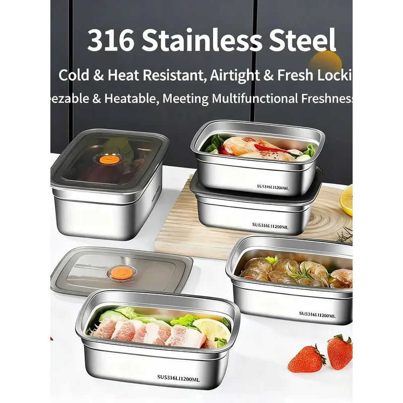 Large Capacity Stainless Steel - Food Storage Underground review and price