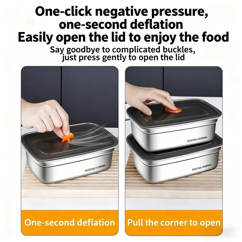 Large Capacity Stainless Steel - Food Storage Underground review and price
