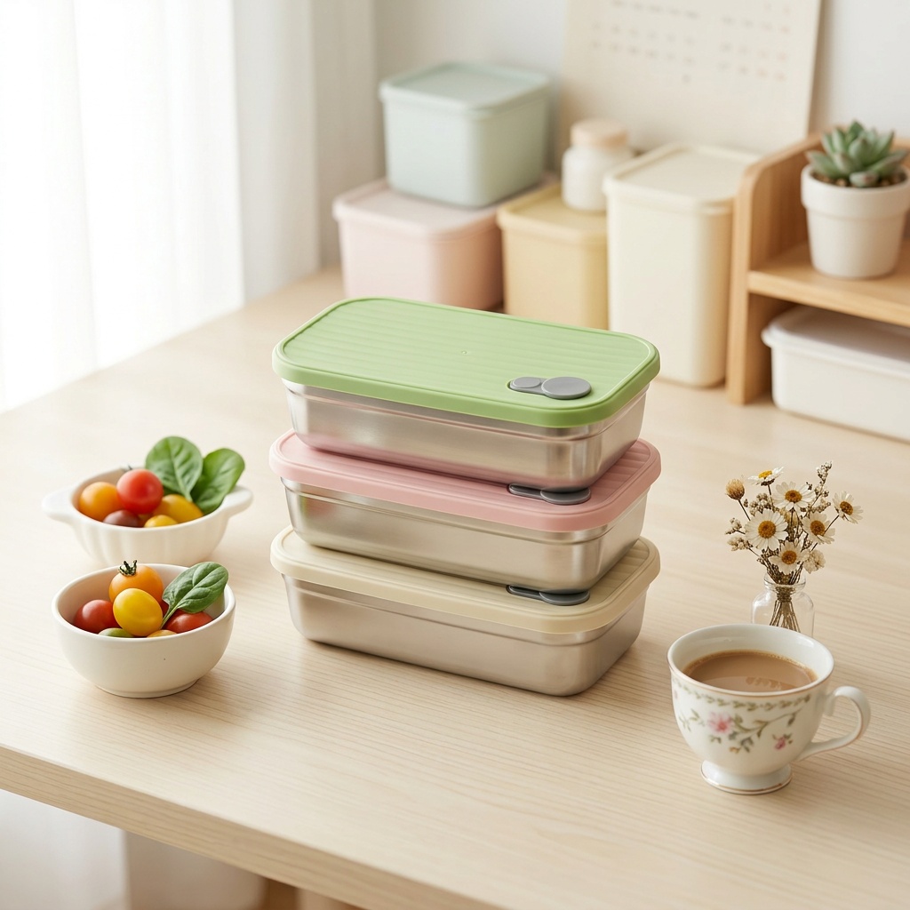 Stainless Steel Bento Box Meta - Storage Food Prep review and price