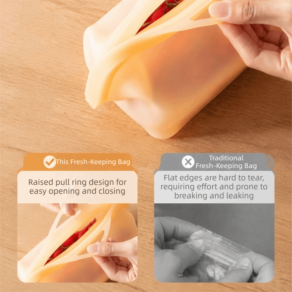 Leak Proof Silicone Food Stora - Food Storage And Temperature review and price