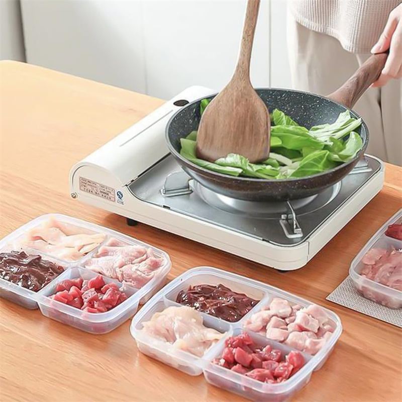 1PCS 4 Grids Food Fruit Storag - Food Storage Freezer review and price