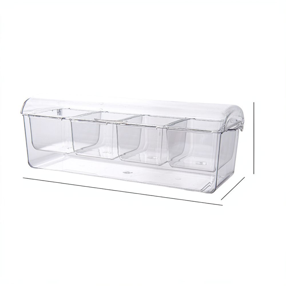 Divided Salad Container Servin - Storage Food Prep review and price