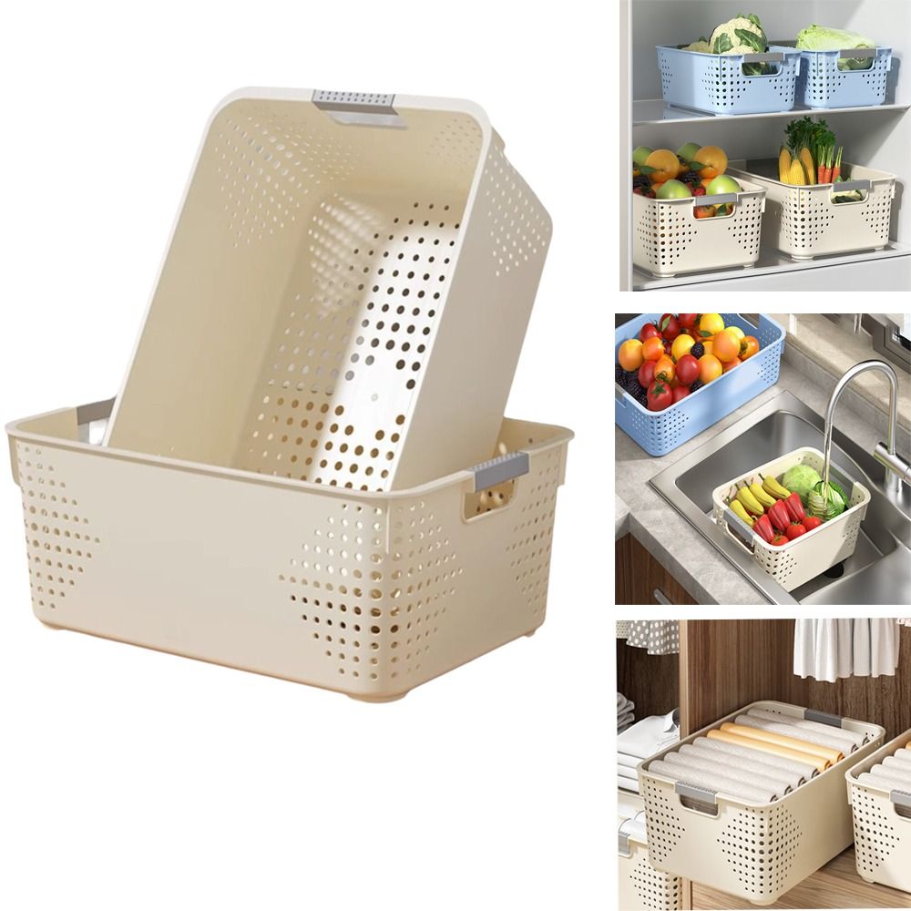 Durable Plastic Storage Basket - Food Storage Without Plastic review and price