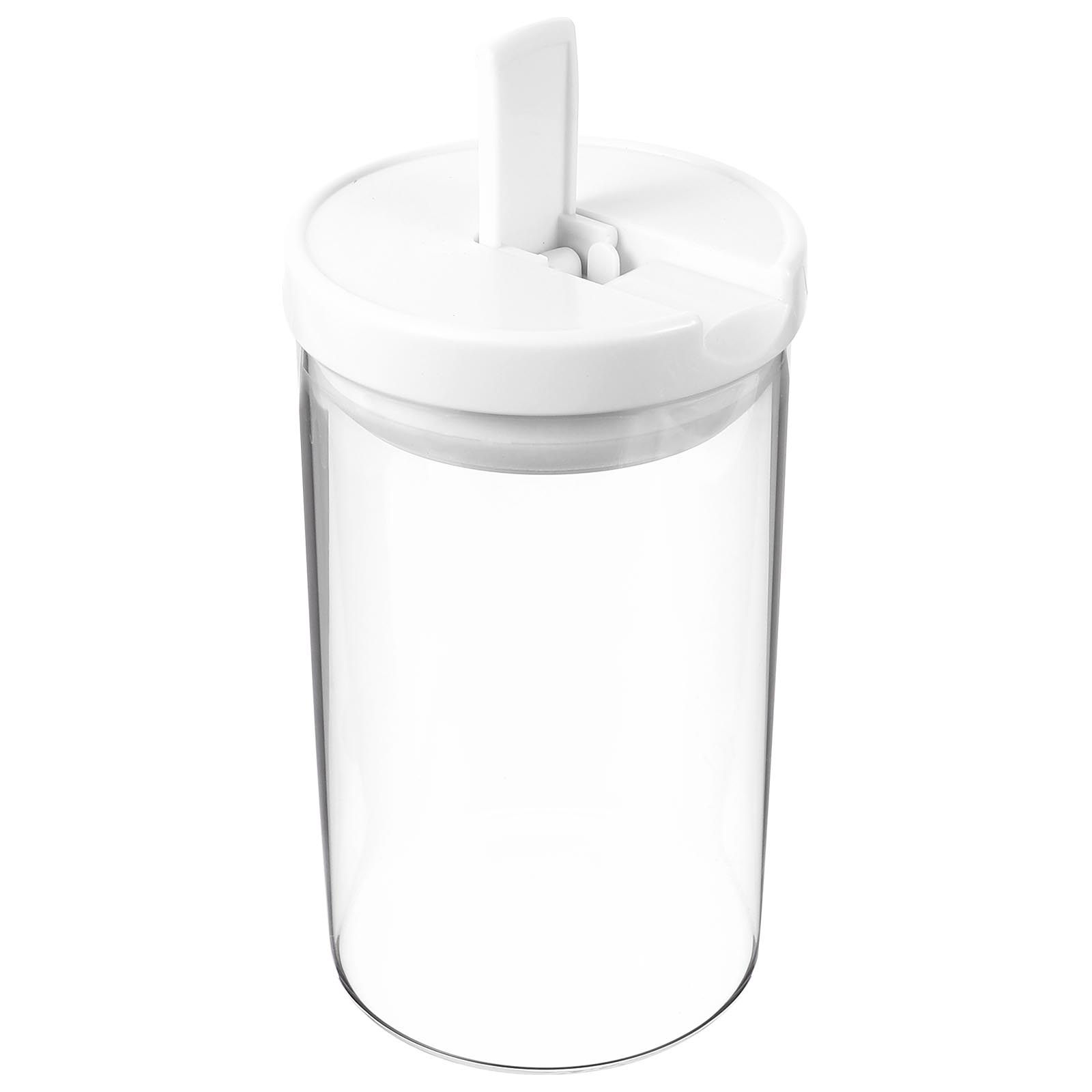 1Pcs Smooth Edge Glass Vacuum  - Airtight Cereal Jar review and price