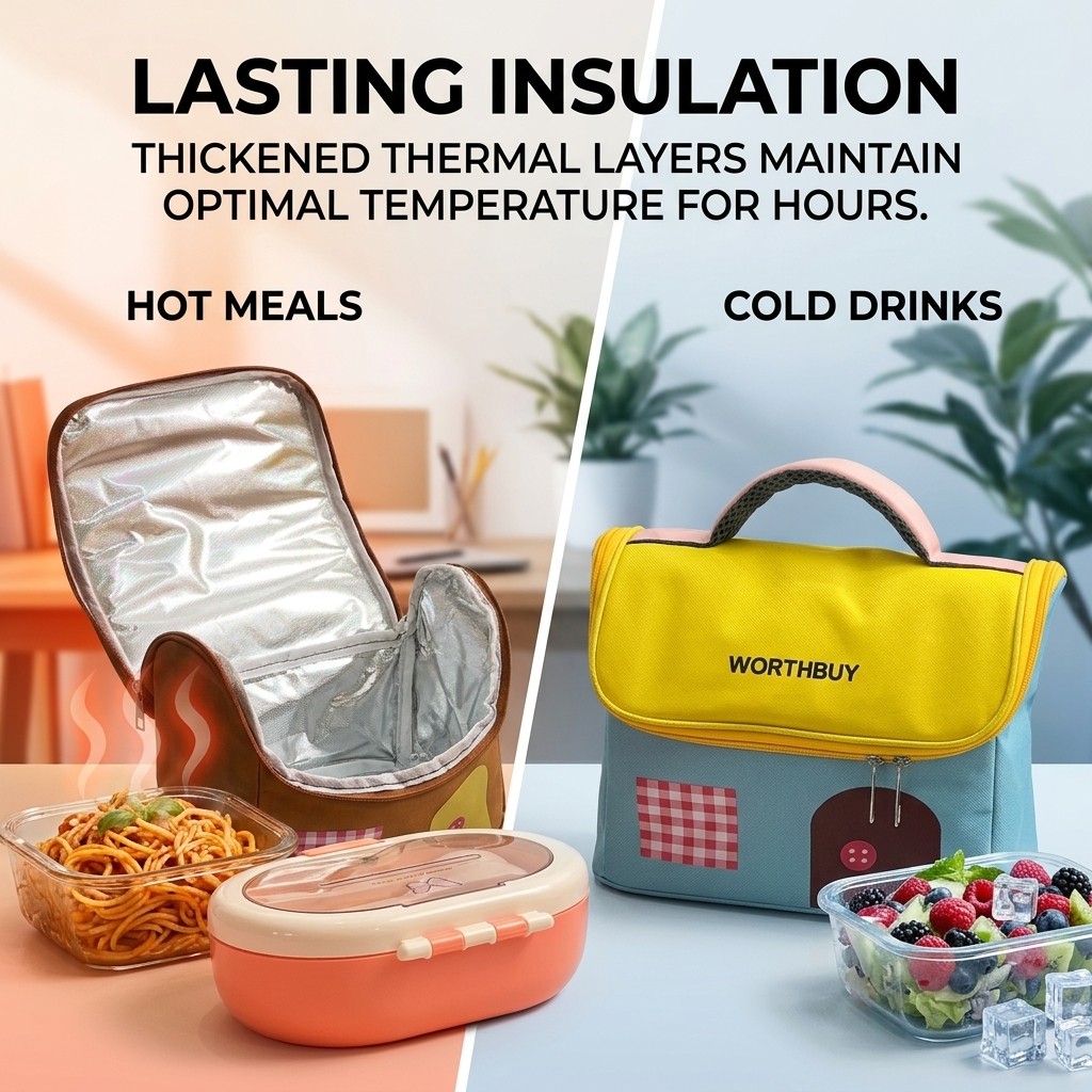 Oxford Thermal Lunch Bag with  - Food Storage Warmer review and price