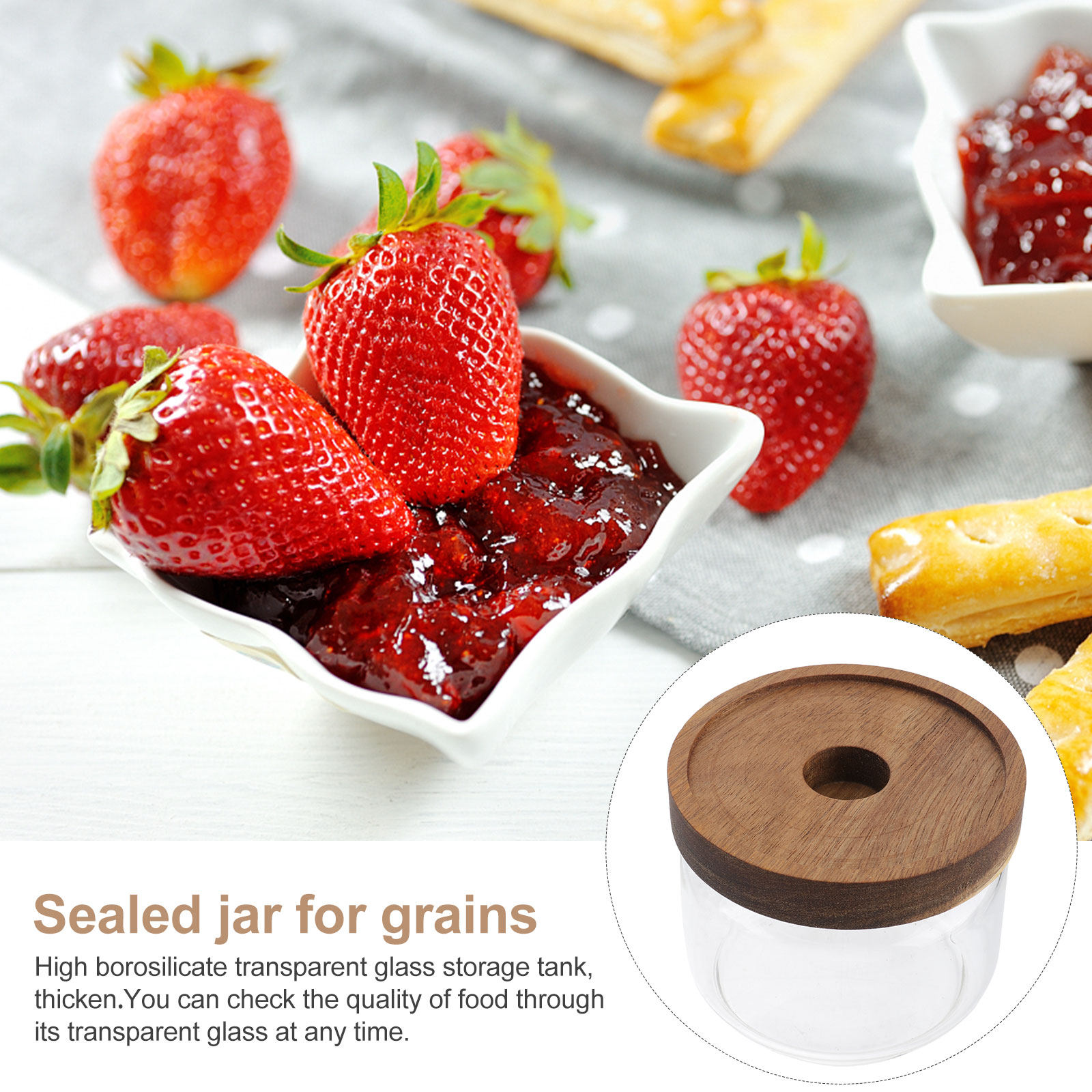 Glass Sealed Food Storage Jars - Food Storage Jars review and price