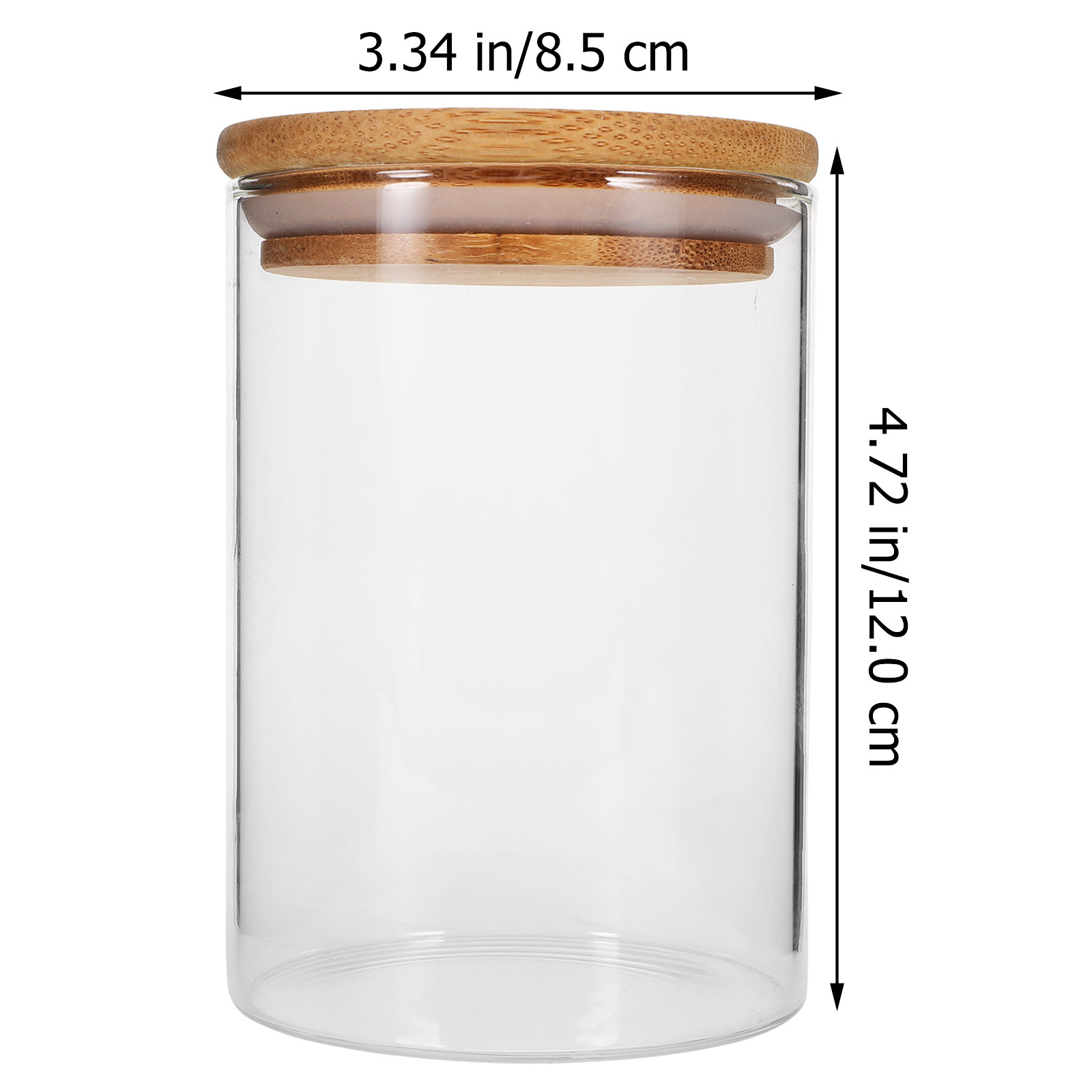 3Pcs Glass Sealed Jar Kitchen  - Airtight Cereal Jar review and price