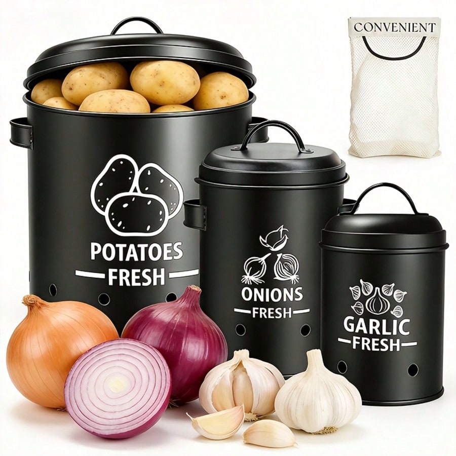 Potato Onion Garlic Storage Bi - Food Storage For Room review and price