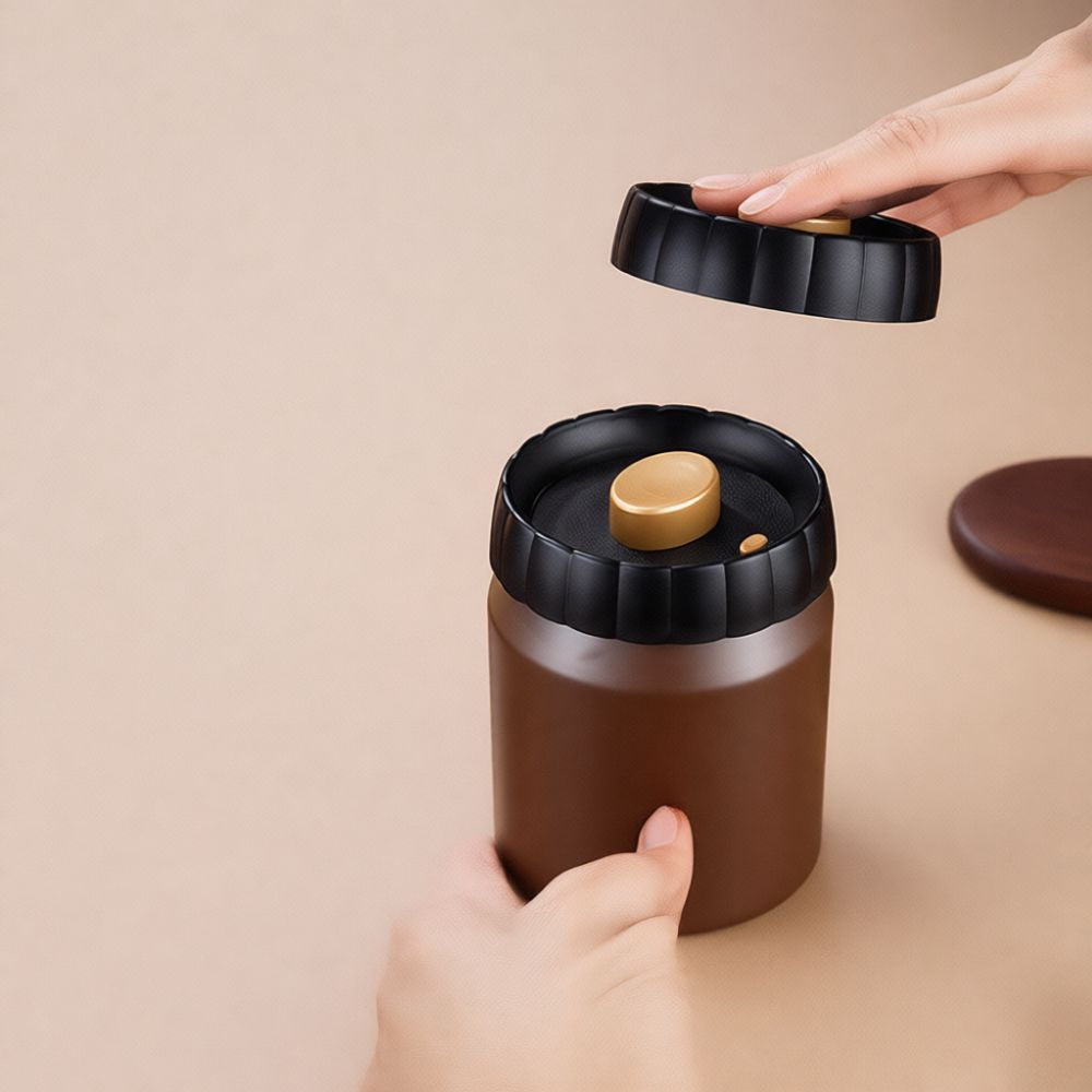 Vacuum Sealed Coffee Bean Stor - Food Storage Jars review and price
