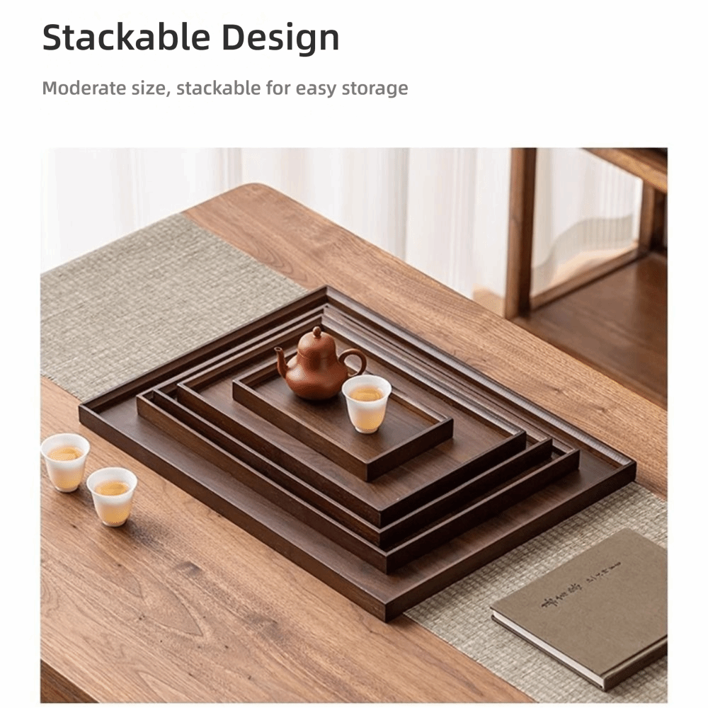 Decorate Tray Natural Bamboo B - Food Storage On Table review and price