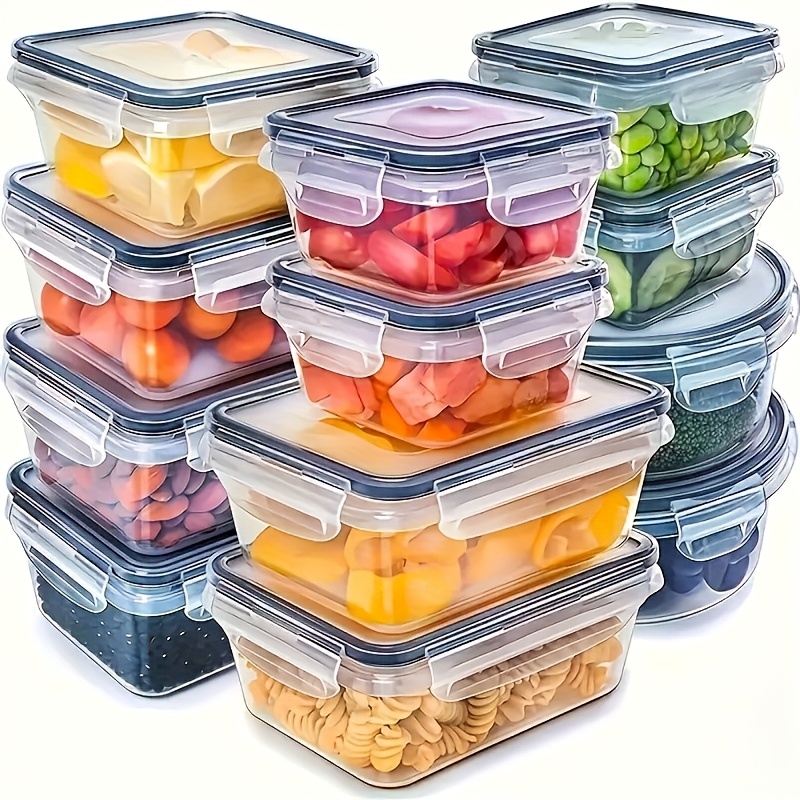8Pcs Set Includes 4 Containers - Food Storage Warehouse review and price