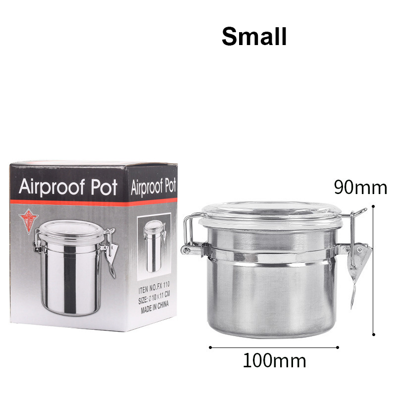 Stainless Steel Airtight Canis - Food Storage Jars review and price