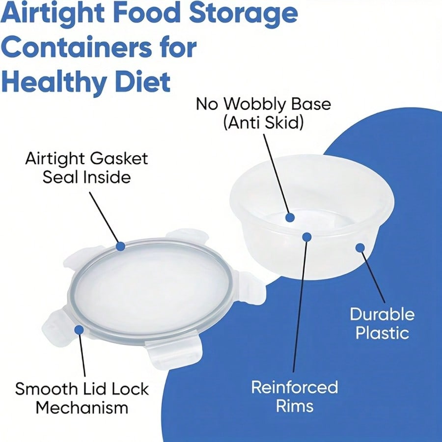 24‑Piece Meal Prep Food Contai - Storage Food Prep review and price