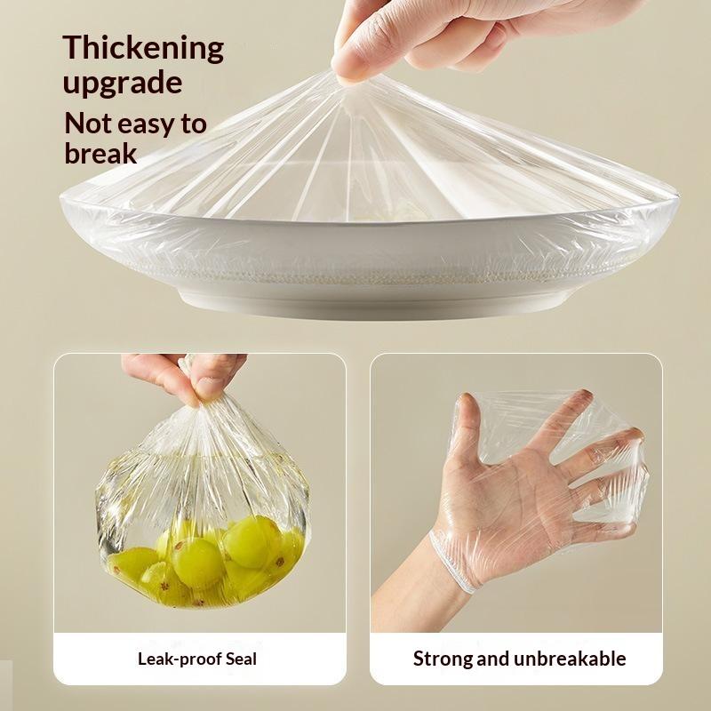 【BA】100‑Pack Disposable Elasti - Food Storage Without Plastic review and price