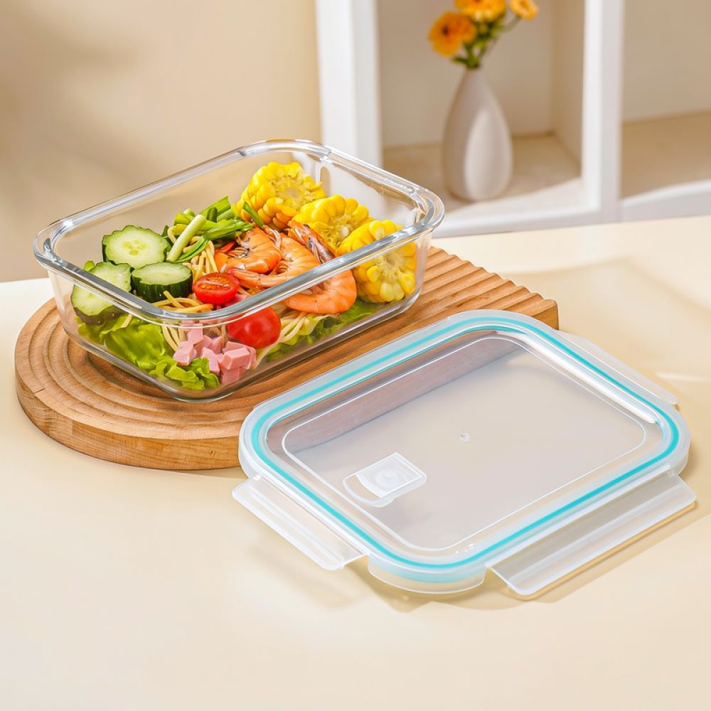 Microwave Safe Glass Bento Lun - Storage Food Prep review and price