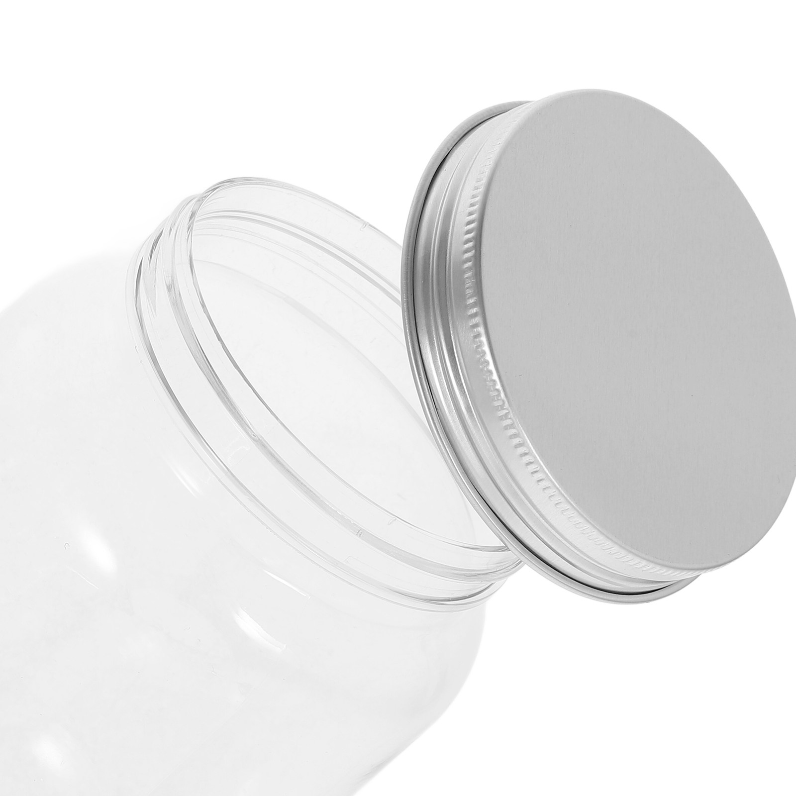 4Pcs Clear Plastic Storage Jar - Food Storage Jars review and price
