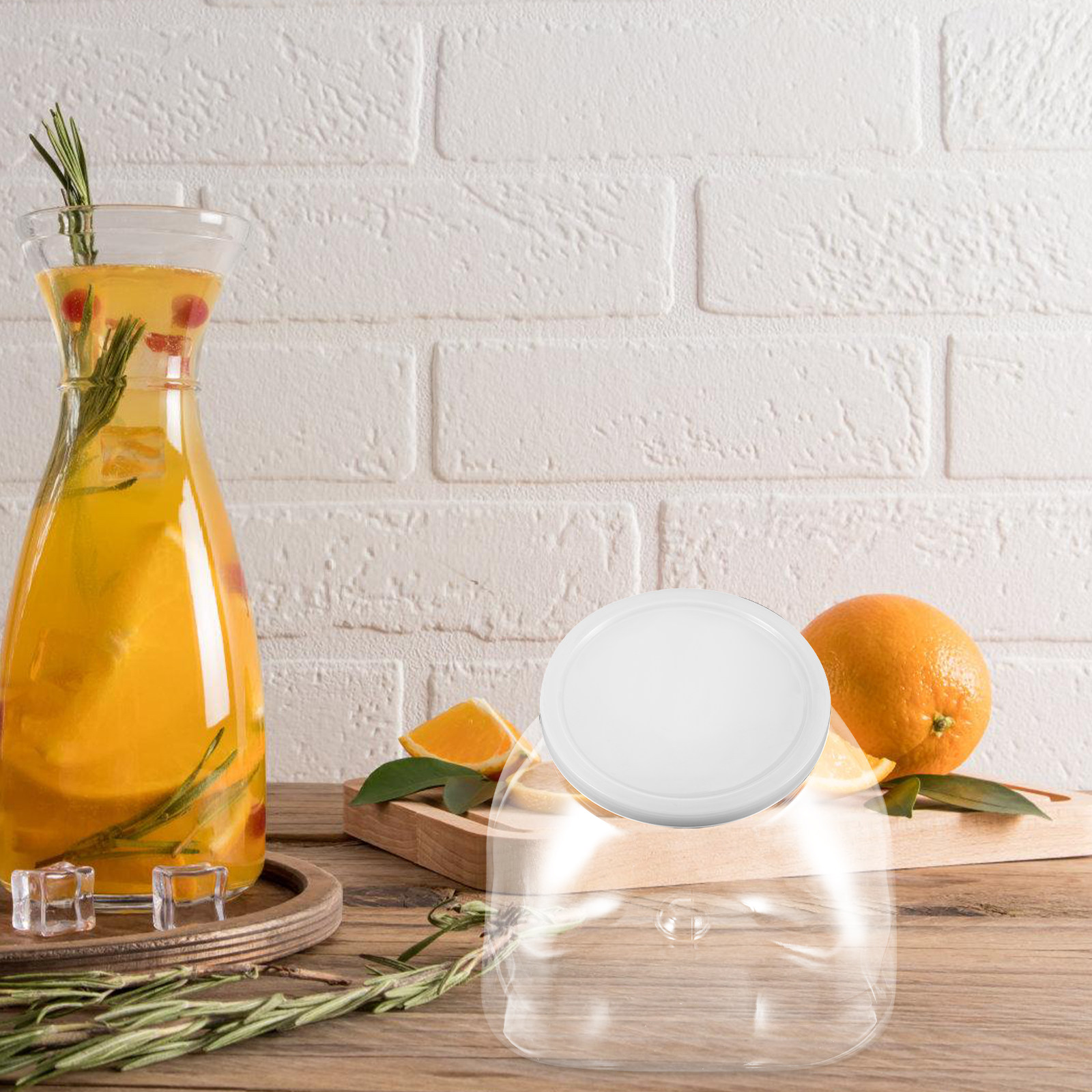 Wide Mouth Transparent Plastic - Food Storage Jars review and price