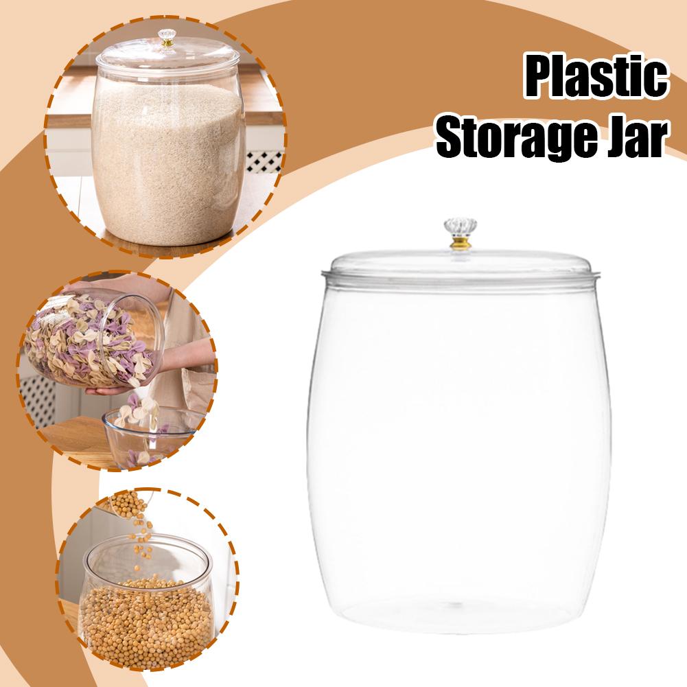 Large Transparent Plastic Seal - Food Storage Jars review and price
