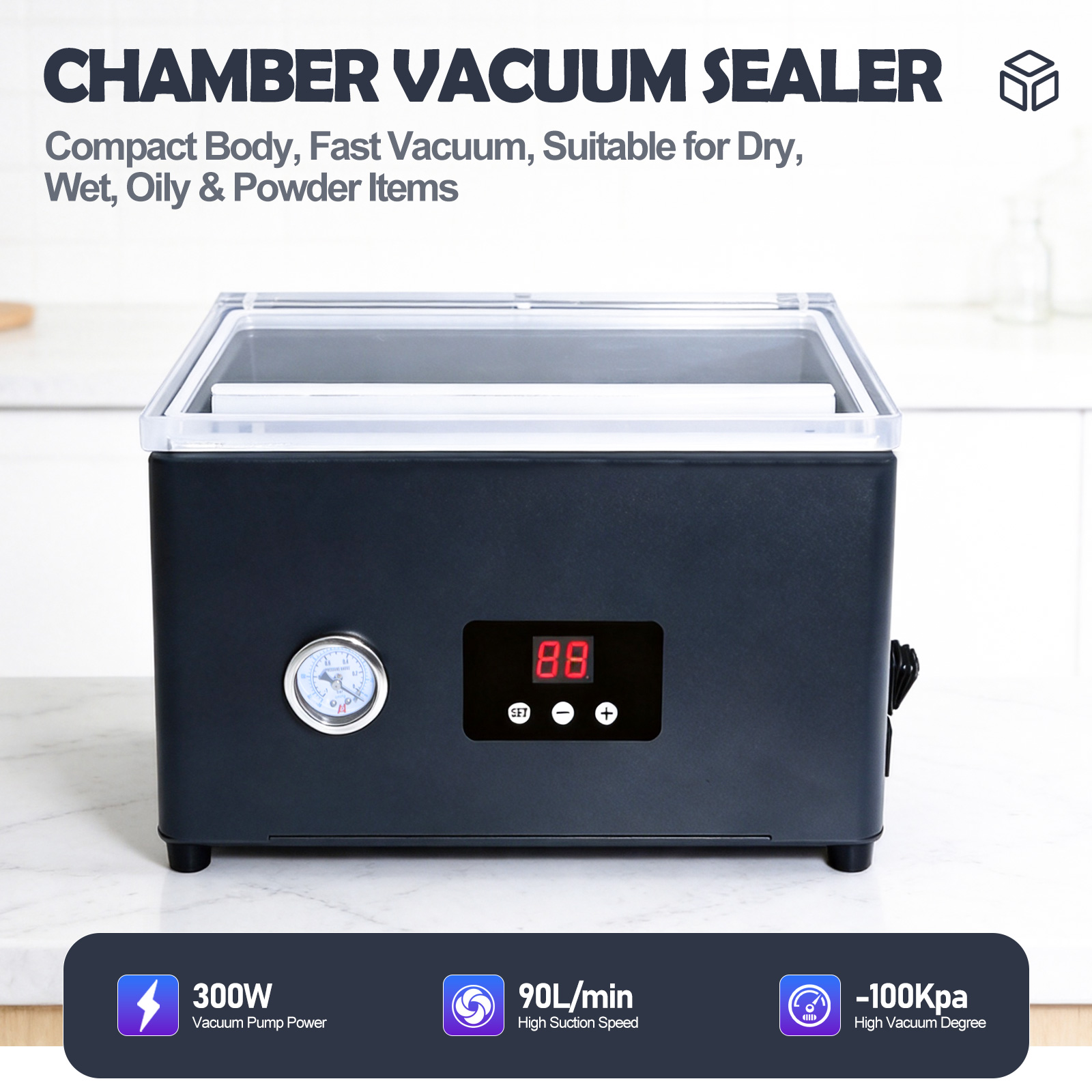 ZM-CVS300 Food Vacuum Sealer M - Food Storage Machine review and price