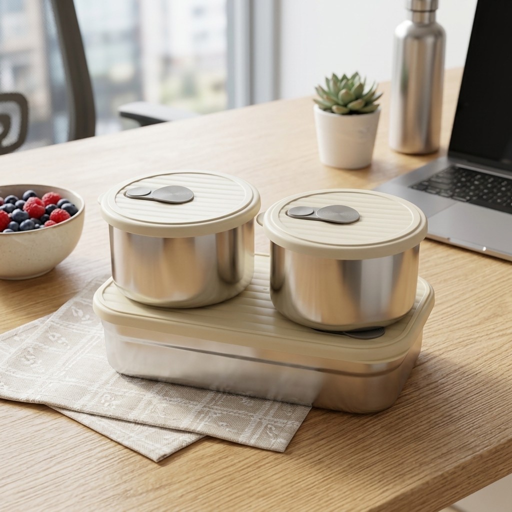 Microwave Safe 304 Stainless S - Storage Food Prep review and price