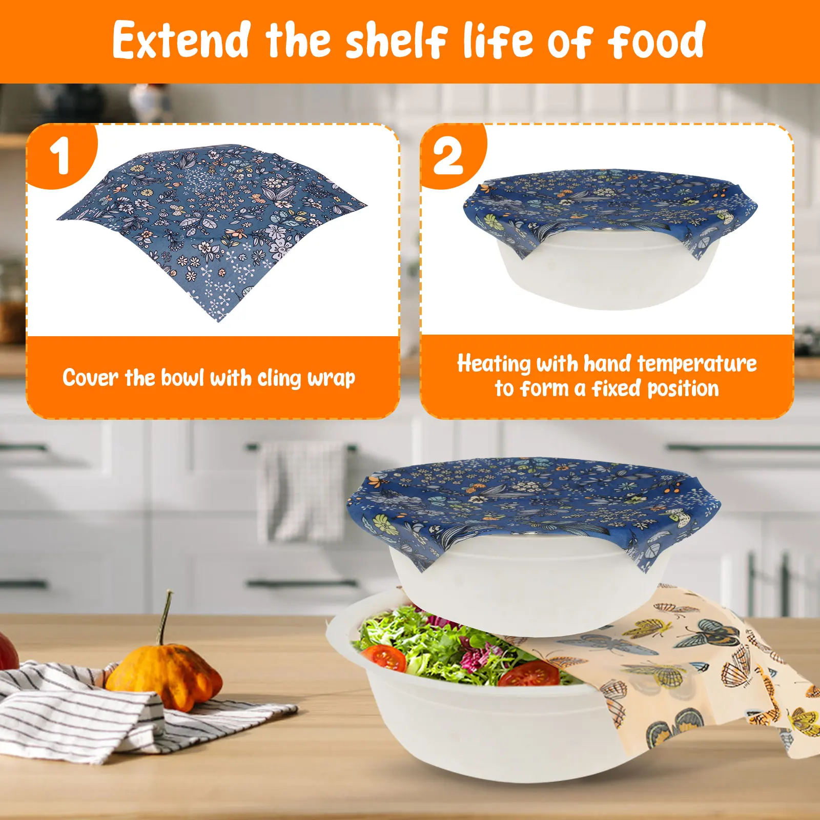 11 Pcs Beeswax Food Wrap Set R - Beeswax Food Wrap review and price