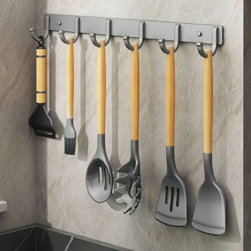Aluminum Wall Hook Rack – No-D - Food Storage For Room review and price