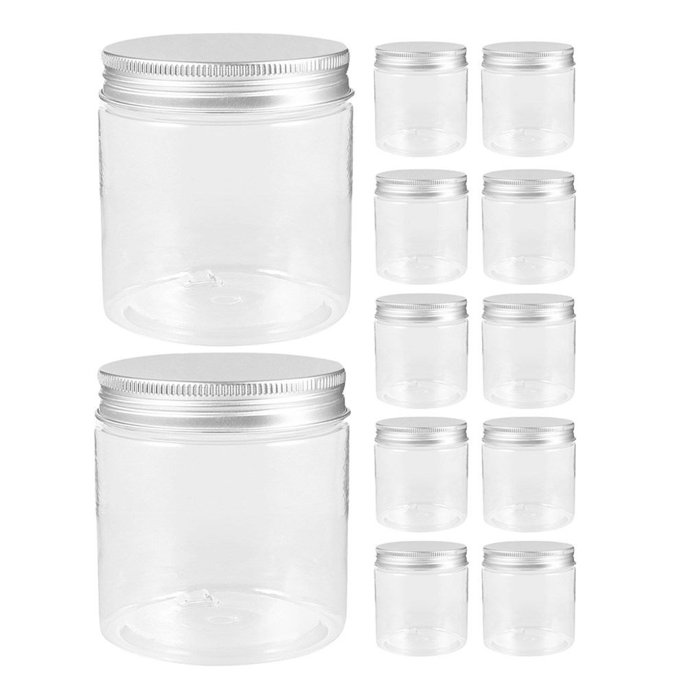 20Pcs Transparent Pet Jars wit - Food Storage Jars review and price