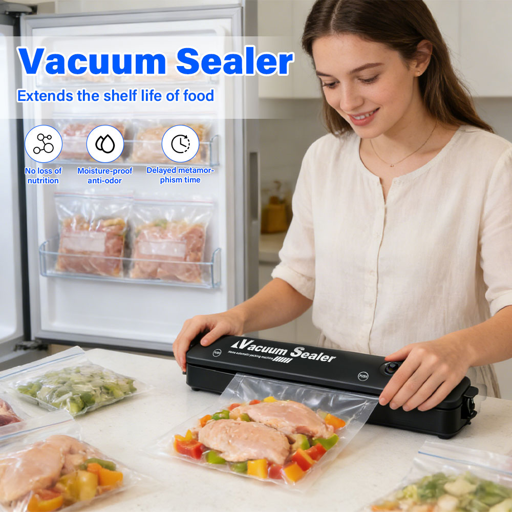 Automatic Food Vacuum Sealer w - Food Storage Machine review and price