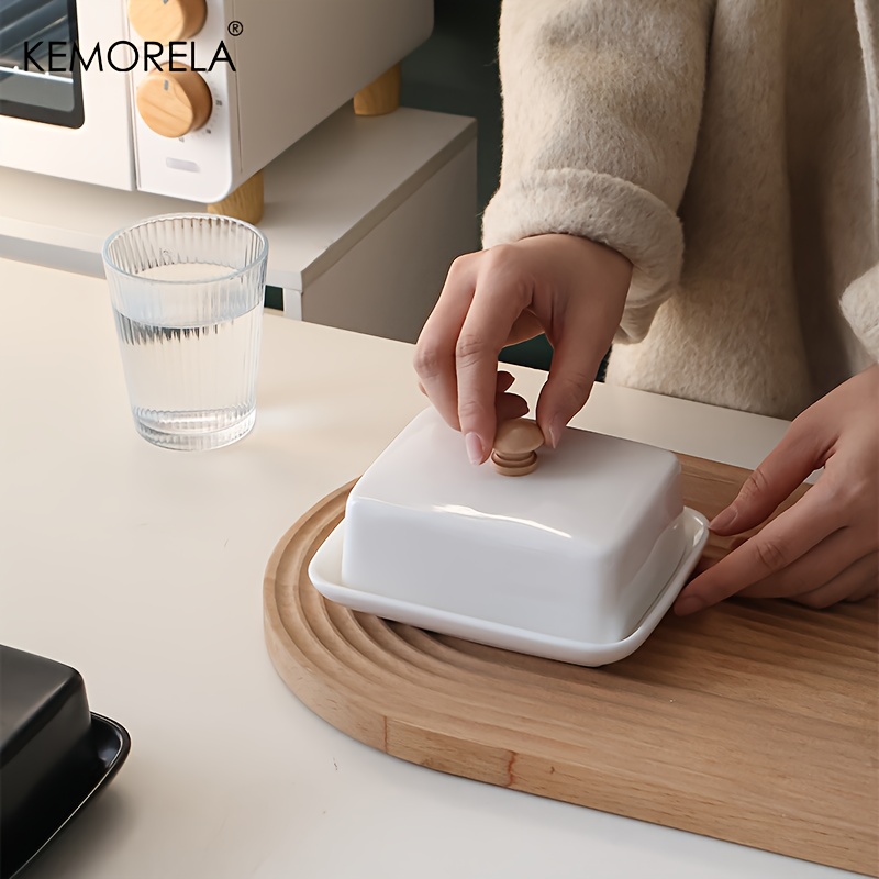 Ceramic Butter Dish with Lid R - Food Storage Underground review and price