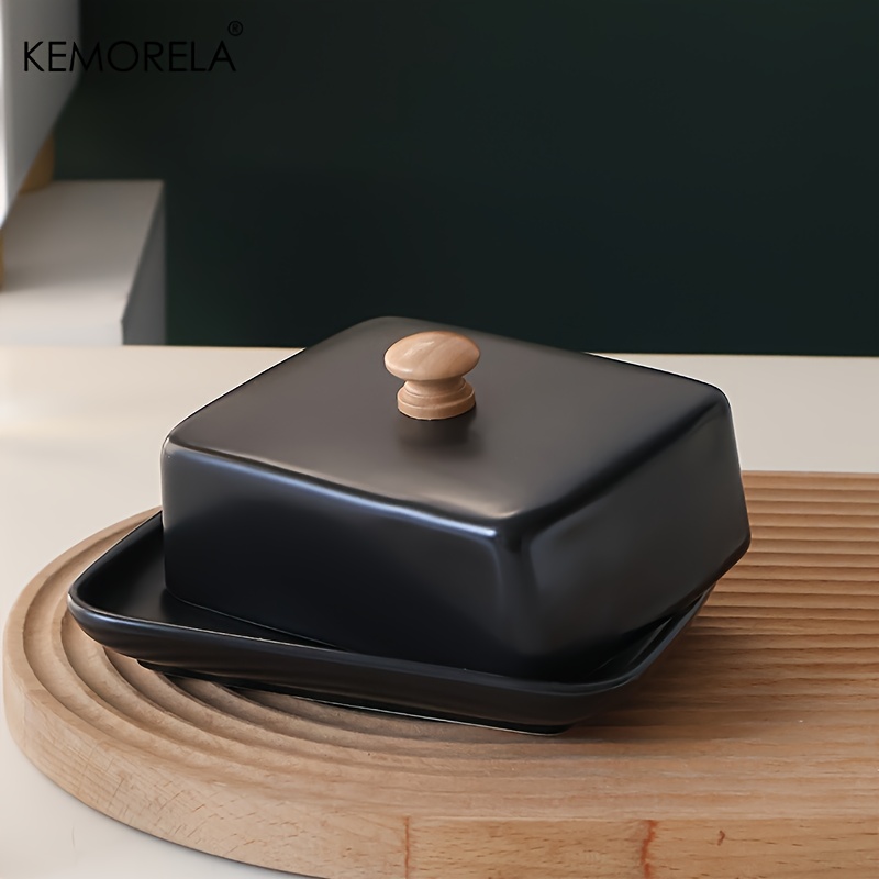 Ceramic Butter Dish with Lid R - Food Storage Underground review and price