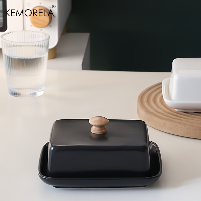 Ceramic Butter Dish with Lid R - Food Storage Underground review and price