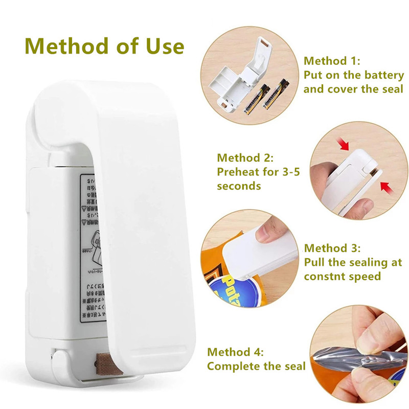 Portable Bag Heat Sealer Plast - Food Storage Machine review and price