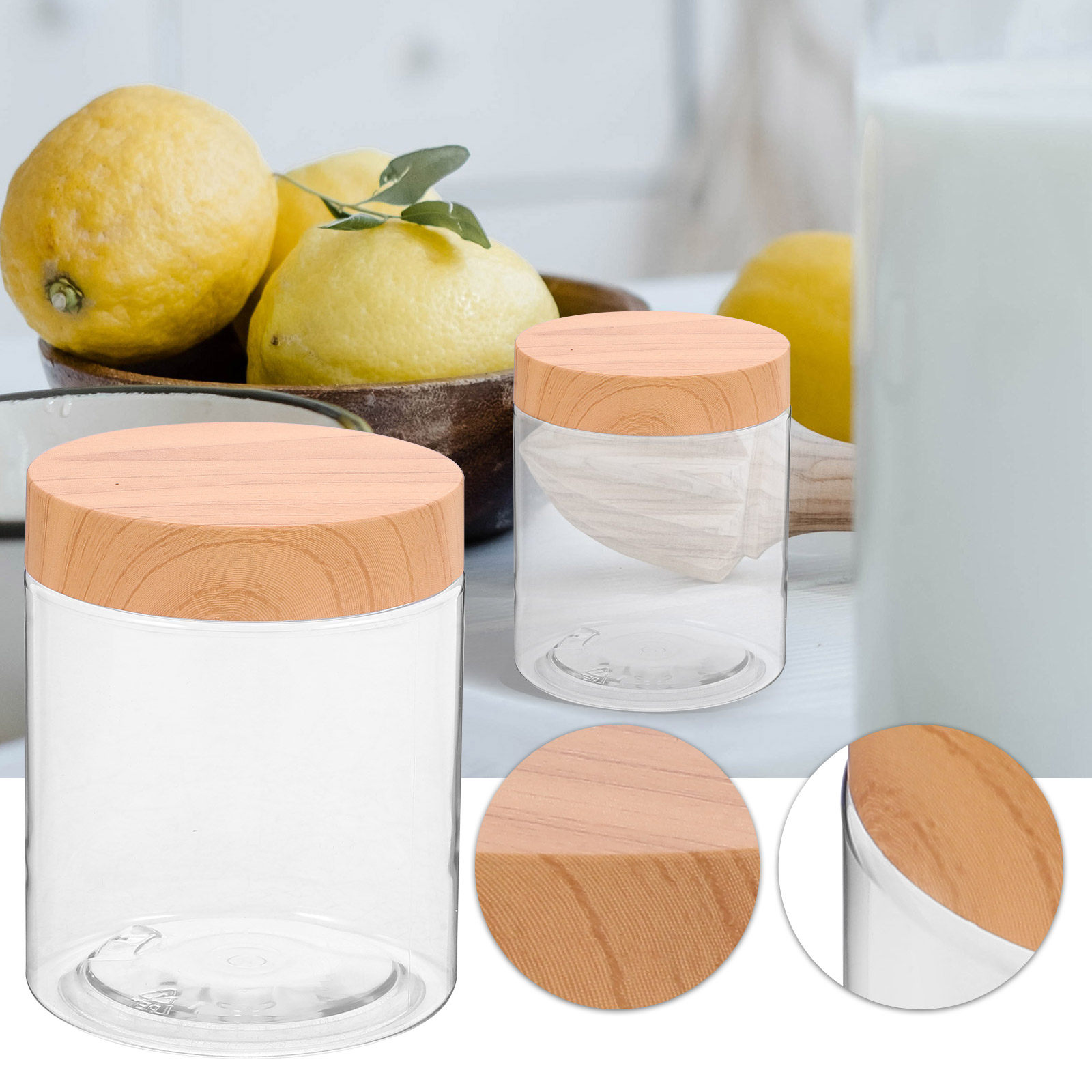 6Pcs Kitchen Storage Container - Food Storage Jars review and price