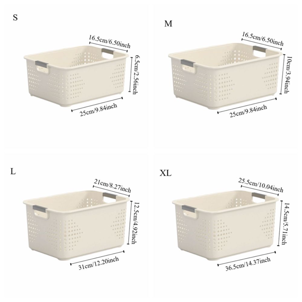 Durable Plastic Storage Basket - Food Storage Without Plastic review and price