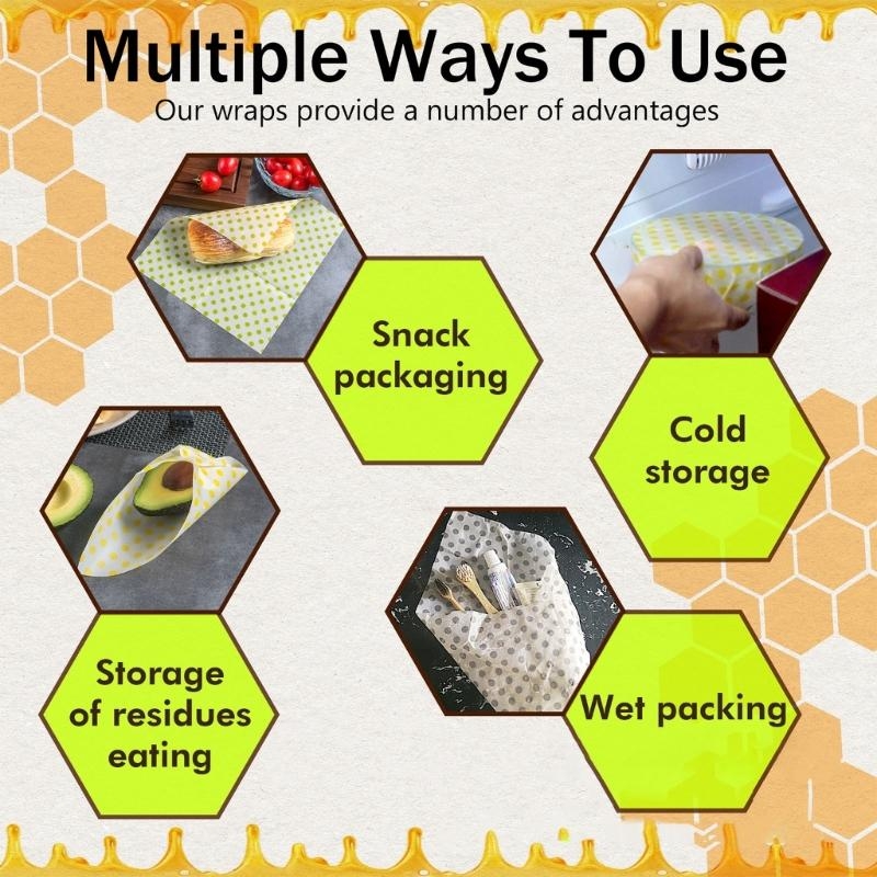 Multipurpose Beeswaxs Food Sto - Beeswax Food Wrap review and price
