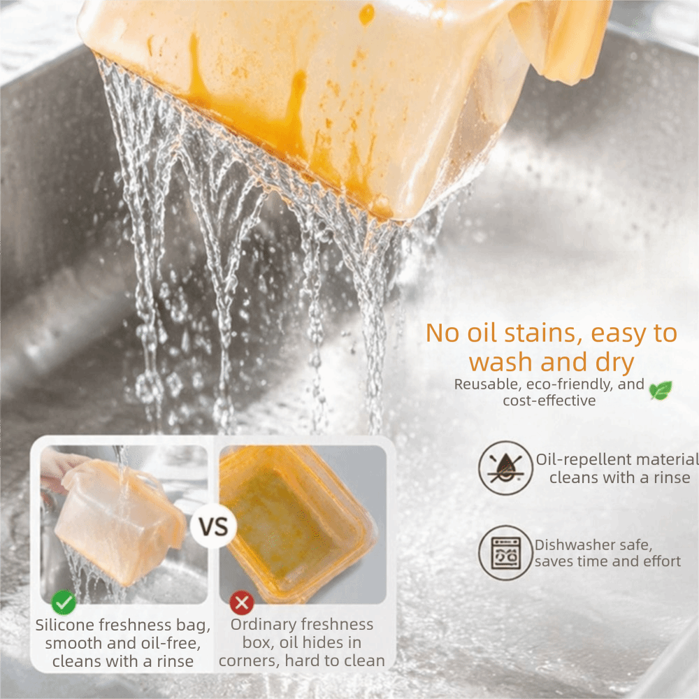 Leak Proof Silicone Food Stora - Food Storage And Temperature review and price