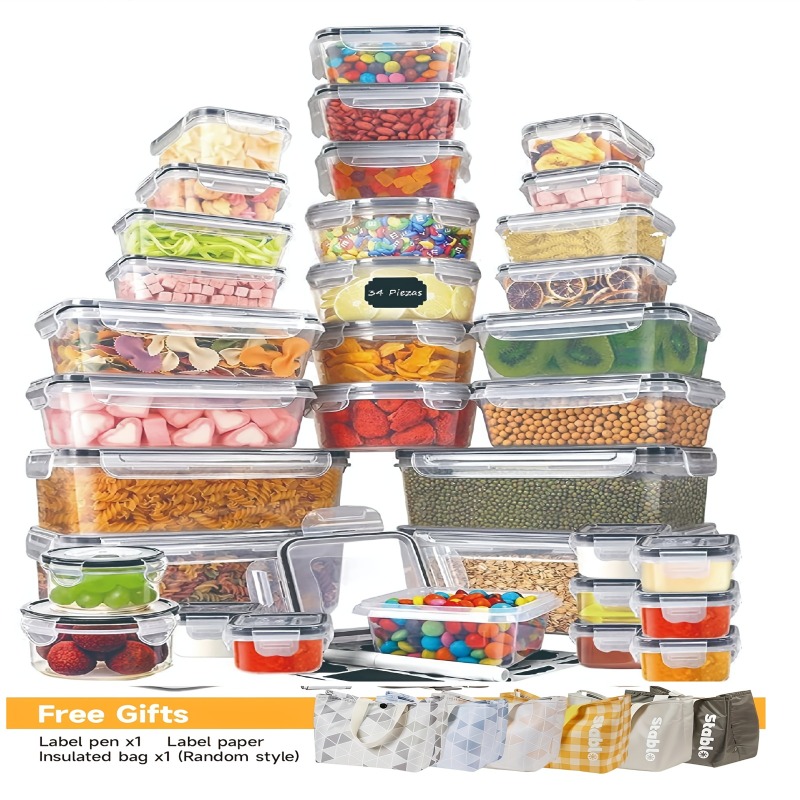 48PCS BPA-Free Food Storage Se - Food Storage Warehouse review and price