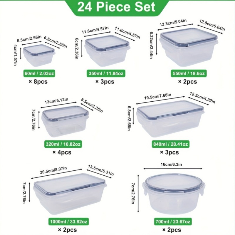 48PCS BPA-Free Food Storage Se - Food Storage Warehouse review and price