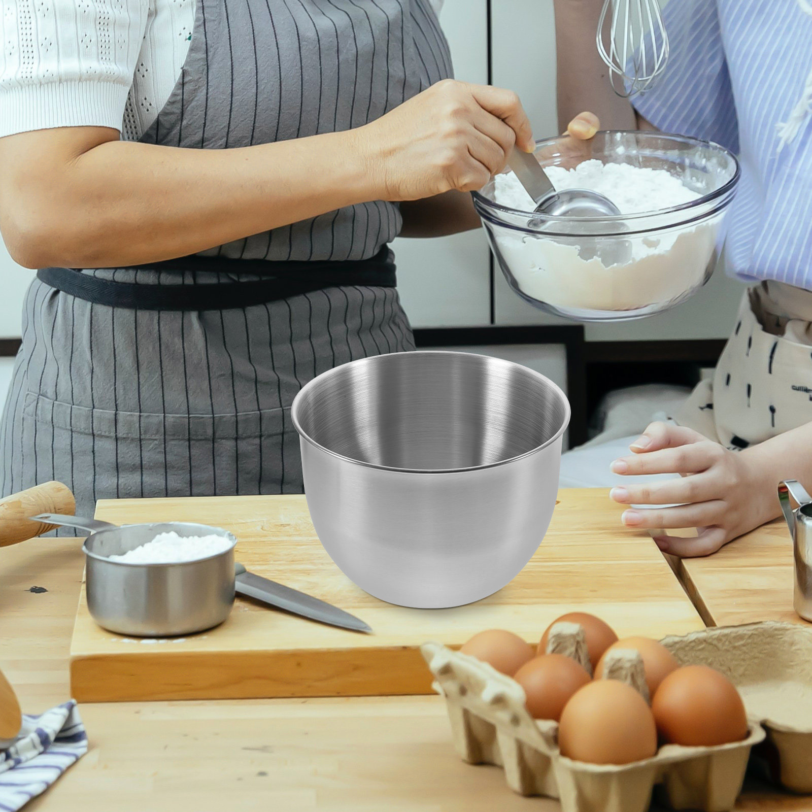Deep Stainless Steel Mixing Bo - Storage Food Prep review and price