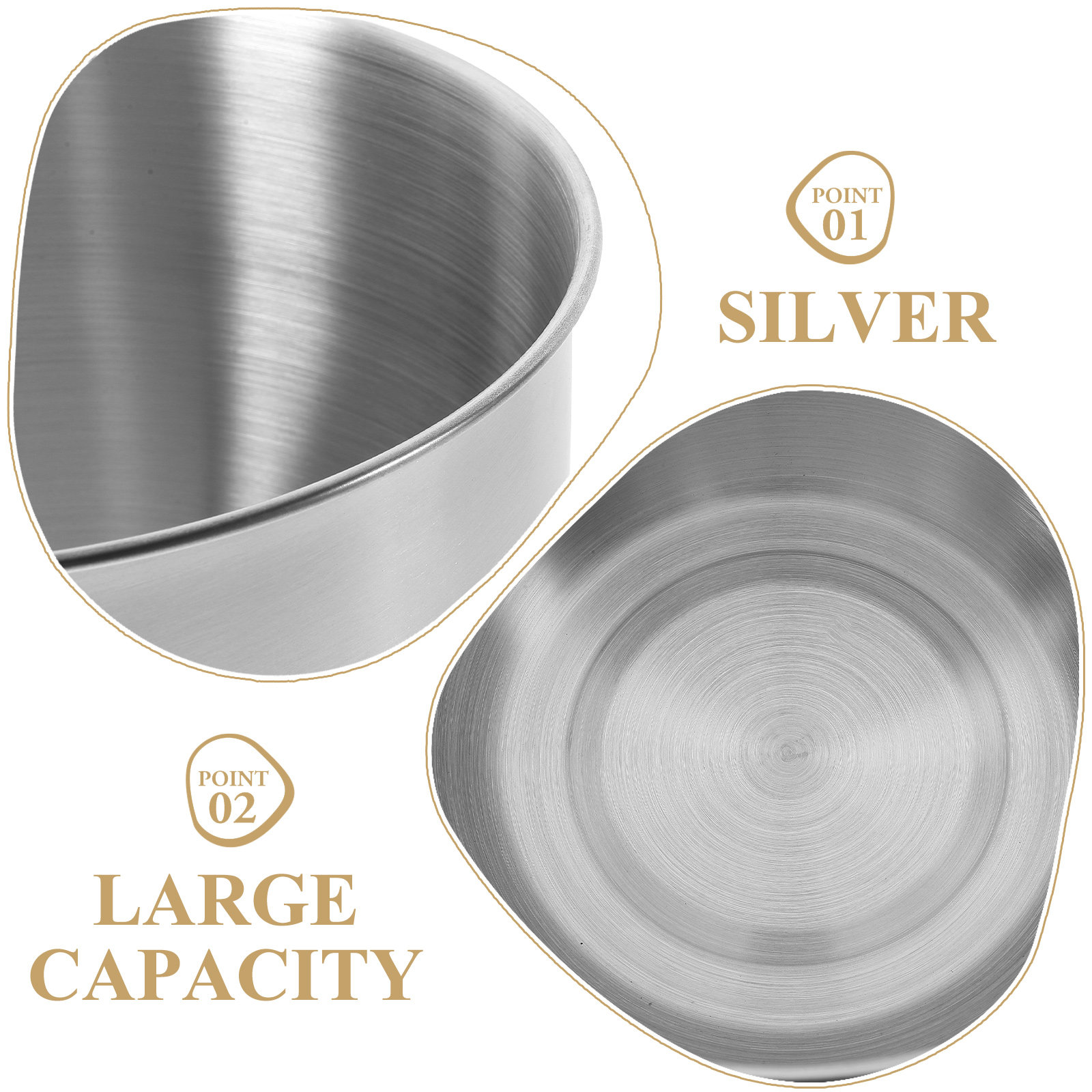 Deep Stainless Steel Mixing Bo - Storage Food Prep review and price
