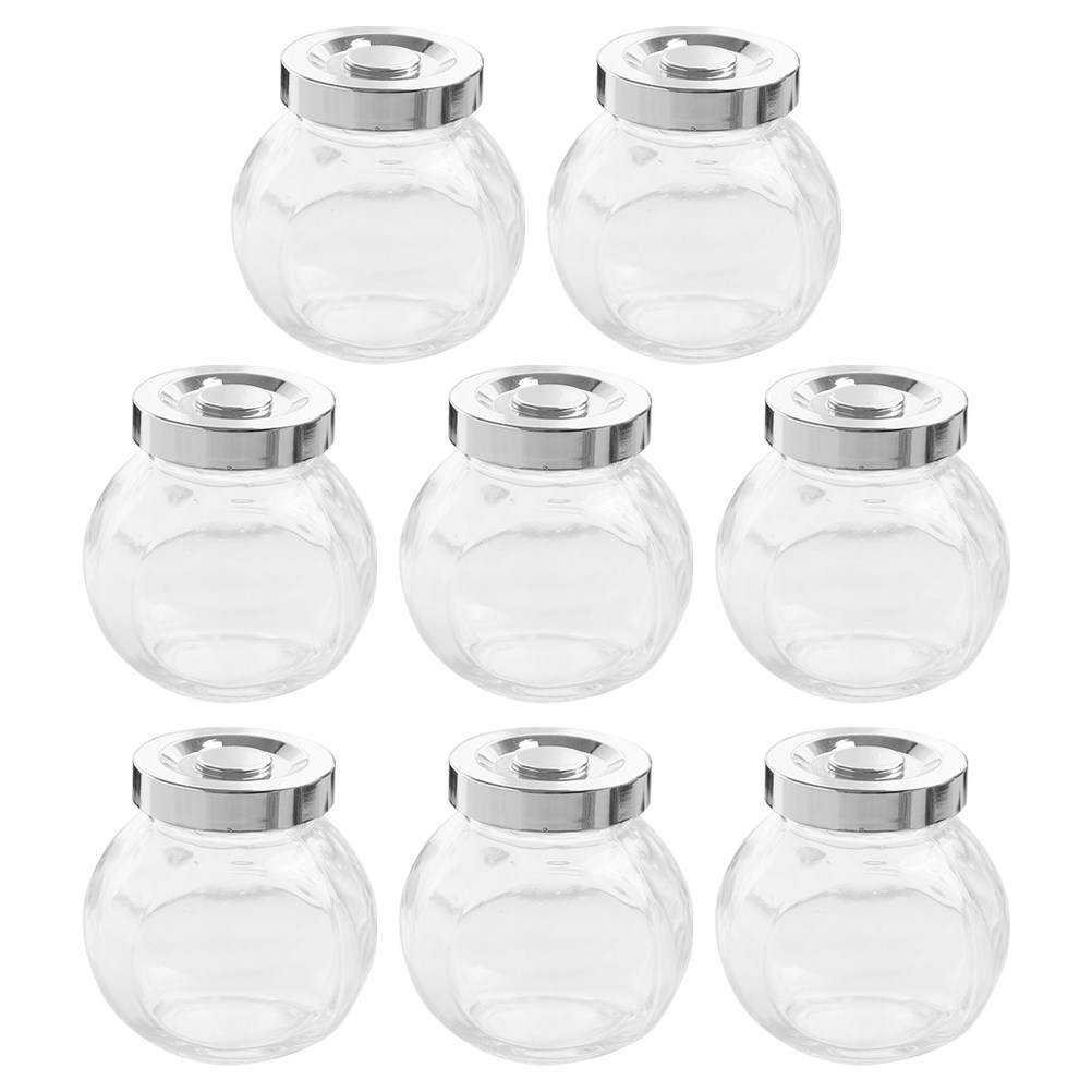 8Pcs Glass Sealed Storage Jars - Food Storage Jars review and price