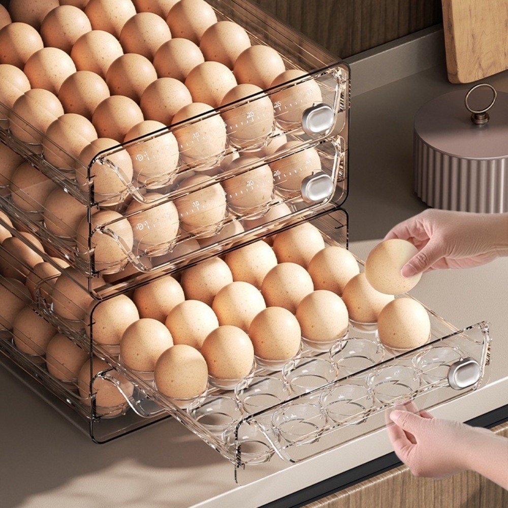 Transparent Egg Storage Box Cl - Food Storage Without Plastic review and price